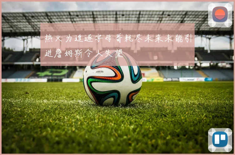 热火为追逐字母哥耗尽未来未能引进詹姆斯令人失望
